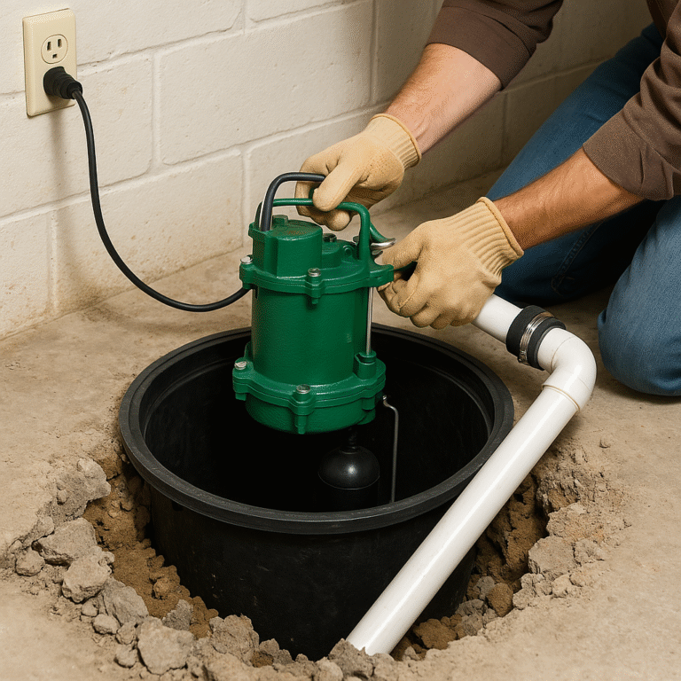 Sump Pump Installati