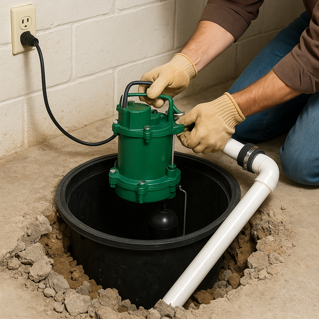 Sump Pump Installati
