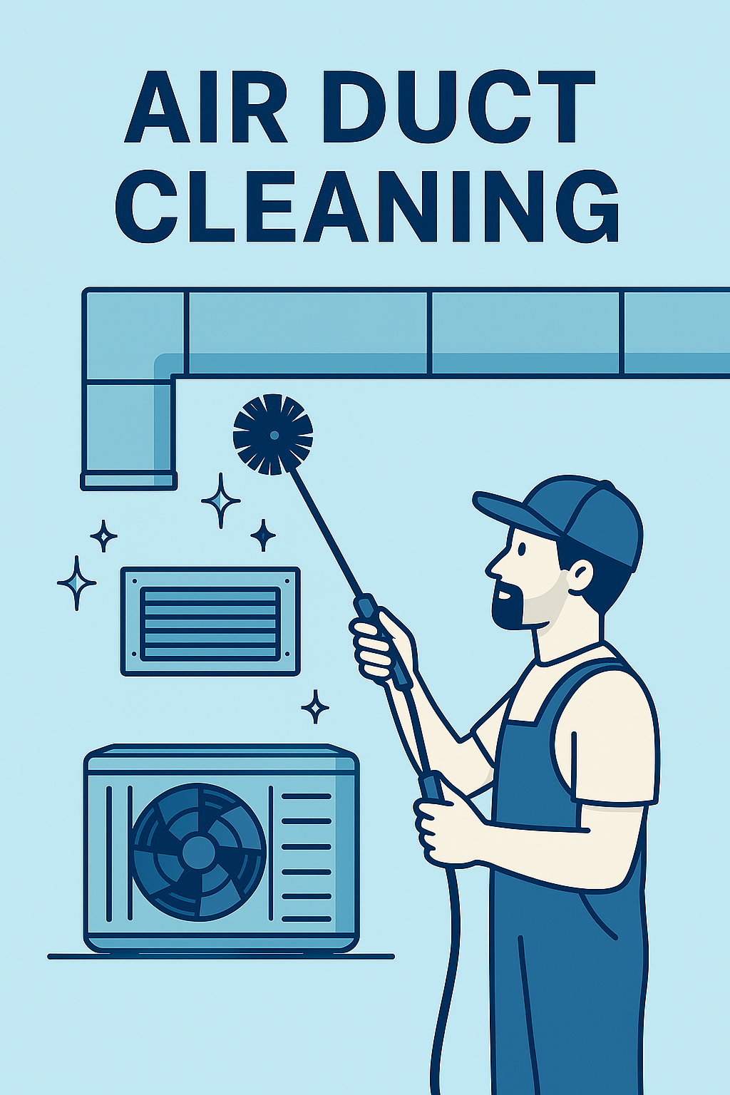 Routine air duct cleaning is essential for maintaining a healthy home environmen